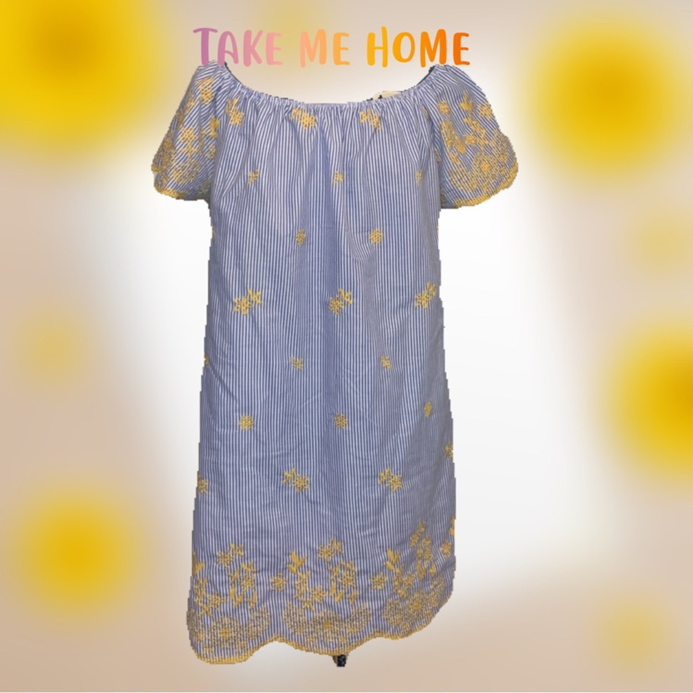 J. Gee Mini off the shoulder dress